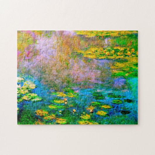 Monet Water Lilies 1906 Puzzle (Horizontal)