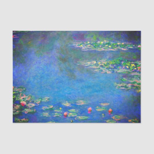 Monet Water Lilies 1906 Seidenpapier (Vorderseite)