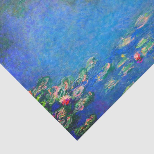 Monet Water Lilies 1906 Seidenpapier (Ausschnitt)