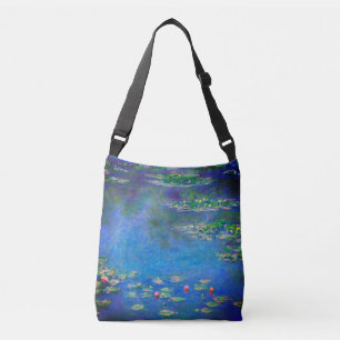 Monet Water Lilies 1906 Tragetaschen Mit Langen Trägern