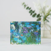Monet - Water Lilies, 1916-1919, Postkarte (Stehend Vorderseite)