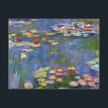 Monet Water Lilies 1916 Einladungen<br><div class="desc">Monet Water Lilies 1916 Einladungen. Ölmalerei auf Leinwand aus dem Jahr 1916. Der französische Impressionist Claude Monet ist nach wie vor berühmt und beliebt für die Gemälde der Wasserlilie, die er in seinem Gartenteich in Giverny entwarf. Diese spezielle Wasserlilienmalerei stammt aus dem Jahr 1916 und zeigt Monets Bewegung in Richtung...</div>