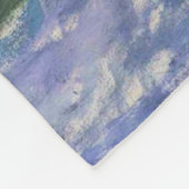 Monet - Water Lilies, 1916 Fleece Blanket (Ecke)