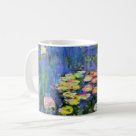 Monet - Water Lilies, 1916, Kaffeetasse (Vorderseite Links)