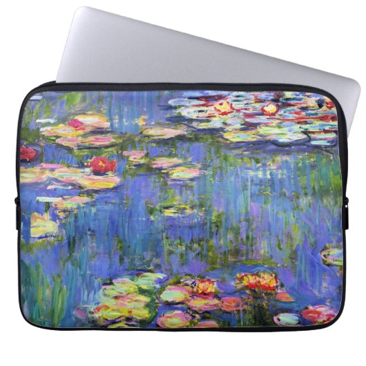 Monet - Water Lilies, 1916,  Laptopschutzhülle (Vorderseite)