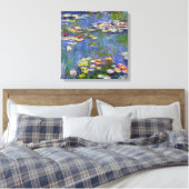 Monet Water Lilies 1916 Leinwanddruck (Insitu (Schlafzimmer))