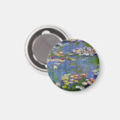 Monet Water Lilies 1916 Magnet (Vorderseite/Rückseite)