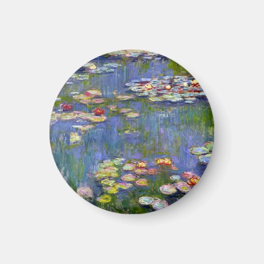 Monet Water Lilies 1916 Magnet (Vorne)