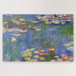 Monet Water Lilies 1916 Ölmalerei Puzzle<br><div class="desc">Der französische Impressionist Claude Monet ist nach wie vor berühmt und beliebt für die Gemälde der Wasserlilie,  die er in seinem Gartenteich in Giverny entwarf</div>