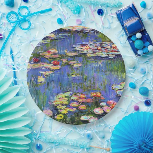 Monet - Water Lilies, 1916, Pappteller (Party)