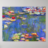 Monet Water Lilies 1916 Poster (Vorne)