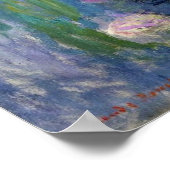 Monet Water Lilies 1916 Poster (Ecke)