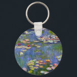 Monet Water Lilies 1916 Schlüsselkette Schlüsselanhänger<br><div class="desc">Monet Water Lilies 1916 Schlüsselkette. Ölmalerei auf Leinwand aus dem Jahr 1916. Der französische Impressionist Claude Monet ist nach wie vor berühmt und beliebt für die Gemälde der Wasserlilie, die er in seinem Gartenteich in Giverny entwarf. Diese spezielle Wasserlilienmalerei stammt aus dem Jahr 1916 und zeigt Monets Bewegung in Richtung...</div>