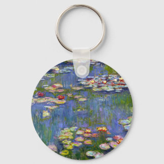 Monet Water Lilies 1916 Schlüsselkette Schlüsselanhänger