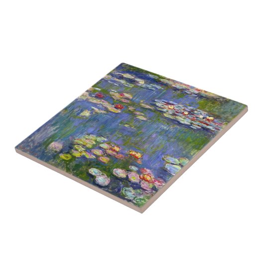 Monet Water Lilies 1916 Tile Fliese (Seite)