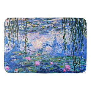 Monet, Water Lilies, 1919, Badematte