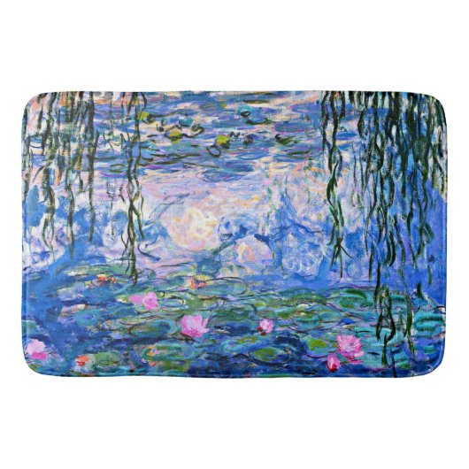Monet, Water Lilies, 1919, Badematte (Vorderseite)