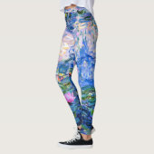 Monet: Water Lilies 1919, berühmtes Bild, Leggings (Links)