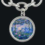 Monet: Water Lilies 1919, berühmtes Gemälde, Armband<br><div class="desc">Claude Monet: Water Lilies Red,  1919,  schöne Kunstmalerei</div>