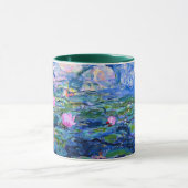 Monet: Water Lilies 1919, berühmtes Gemälde Tasse (Zentrum)