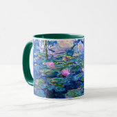 Monet: Water Lilies 1919, berühmtes Gemälde Tasse (Vorderseite Links)