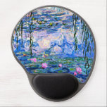 Monet, Water Lilies, 1919, Gel Mousepad<br><div class="desc">Water Lilies,  1919,  berühmtes Gemälde des Impressionisten Claude Monet</div>