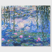 Monet, Water Lilies, 1919, Geschenkpapier (Flach)
