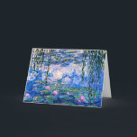 Monet - Water Lilies, 1919 Karte<br><div class="desc">Berühmtes Gemälde von Claude Monet: Water Lilies,  1919</div>