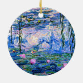 Monet: Water Lilies 1919 Keramik Ornament (Hinten)