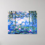 Monet - Water Lilies 1919, Leinwanddruck<br><div class="desc">Claude Monets berühmtes Gemälde,  Water Lilies,  1919.</div>