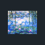 Monet - Water Lilies 1919, Leinwanddruck<br><div class="desc">Claude Monets berühmtes Gemälde,  Water Lilies,  1919.</div>
