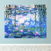 Monet - Water Lilies, 1919, Leinwanddruck (Insitu (Holzboden))