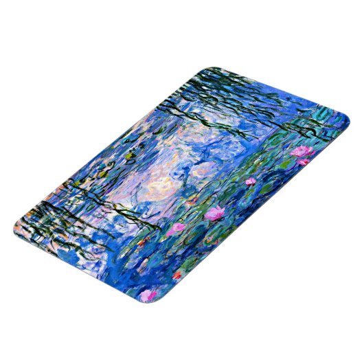 Monet - Water Lilies, 1919 Magnet (Linke Seite)