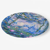 Monet - Water Lilies, 1919, Pappteller (Schrägansicht)