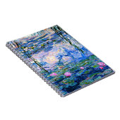 Monet - Water Lilies, 1919, pink, Notizblock (Rechte Seite)