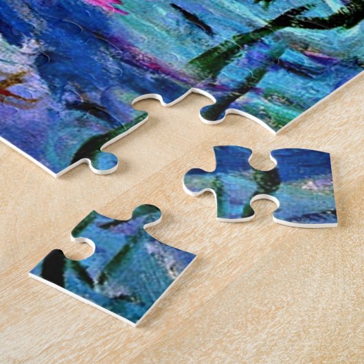 Monet - Water Lilies, 1919, Puzzle (Seite)