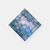 Monet - Water Lilies, 1919, Serviette (Ecke)