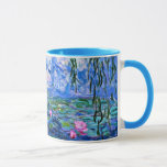 Monet: Water Lilies 1919 Tasse<br><div class="desc">Claude Monet: Water Lilies Red,  1919,  Impressionismus Kunstwerk Kaffee Tasse.</div>