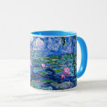 Monet: Water Lilies, 1919 Tasse<br><div class="desc">Claude Monet: Water Lilies Red, 1919, Französisch Impressionismus Kunstwerk Kaffee Tasse.</div>
