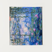 Monet - Water Lilies, 1919 Wandteppich (Vorderseite)