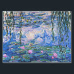 Monet, Water Lilies, 1919, Wrapping Paper Seidenpapier<br><div class="desc">Water Lilies,  1919,  berühmtes Gemälde des Impressionisten Claude Monet</div>