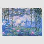 Monet, Water Lilies, 1919, Wrapping Paper Seidenpapier<br><div class="desc">Water Lilies,  1919,  berühmtes Gemälde des Impressionisten Claude Monet</div>