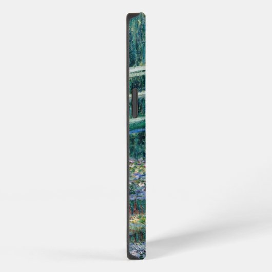 Monet - Water Lilies and Japanese Bridge, iPhone Hülle (Rechte Seite)