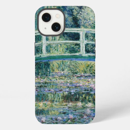 Monet - Water Lilies and Japanese Bridge, iPhone Hülle (Rückseite)