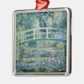 Monet - Water Lilies and Japanese Bridge Ornament Aus Metall (Links)