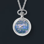 Monet Water Lilies Armbanduhr<br><div class="desc">Genießen Sie die romantische Blumenzene von Claude Monets Water Lilies: Uhr,  Armbanduhr,  klauger Monet,  Wasserlilien,  Blume,  Blumen,  Teich,  Vintag,  elegant,  Geschenke für sie,  günstige Geschenke</div>