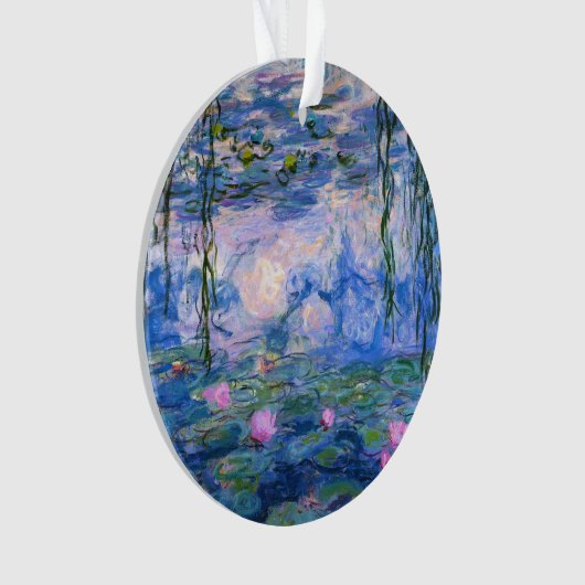 Monet - Water Lilies arwork, 1919 Ornament (Vorderseite)
