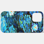 Monet - Water Lilies, blau, Case-Mate iPhone Hülle (Rückseite (Horizontal))