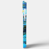 Monet - Water Lilies (blau) Case-Mate iPhone Hülle (Rückseite / Links)