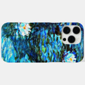Monet - Water Lilies (blau) Case-Mate iPhone Hülle (Rückseite (Horizontal))